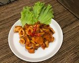 Foto langkah ke 4 dari resep Cumi Saos Padang.
