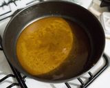 A picture of step 3 of Chocoflan (Impossible Cake).