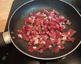 Foto del paso 4 de la receta: Patatas fritas con daditos de jamón