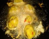 A picture of step 4 of Yam balls.