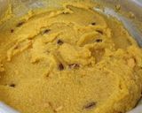 A picture of step 3 of Mango kesari.