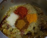 A picture of step 3 of Mutton Curry.