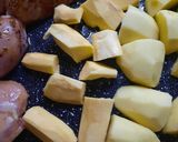 Foto del paso 3 de la receta: Pollo al horno con papas