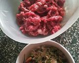 Hình bước làm 1 của món Thịt Bò Kho Sả Ớt