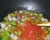 A picture of step 9 of Chicken Manchurian.