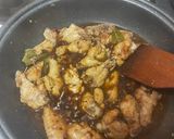 A picture of step 6 of Szechwan cola chicken.