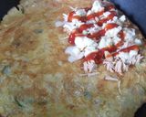 A picture of step 5 of Egg Sandwich with Chicken n Cheese !.