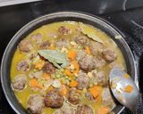 Foto del paso 4 de la receta: Albóndigas a la jardinera 🥕🍄🥔