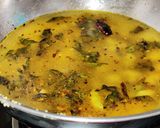 A picture of step 3 of Daliya upma (Broken wheat upma).