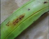 A picture of step 1 of Kerala plantain chips:.