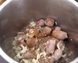 A picture of step 2 of Sig's Beanpot.