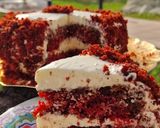 Φωτογραφία βήματος 4 της συνταγής 🥀 Red Velvet με cream cheese 🥀