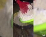A picture of step 2 of Butter milk cookies.