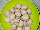 Bakso saos lada hitam simple