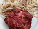 Pollo a la tocineta