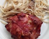 Foto del paso 9 de la receta: Pollo a la tocineta
