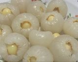 Hình bước làm 4 của món Chè vải bọc hạt sen