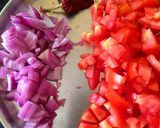 A picture of step 1 of Beans With Tomato Curry.