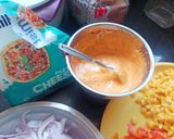 Veg tortilla wrap with chipotale sauce रेसिपी स्टेप 2 फोटो 