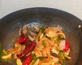 A picture of step 5 of Onion Chutney (South Indian).
