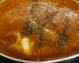 A picture of step 9 of Dal Makhani.