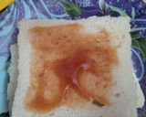 A picture of step 9 of Peri Patakha Chicken Sandwich Cake.