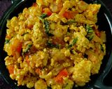पनीर भुर्जी(paneer bhurji recipe in hindi) रेसिपी चरण 4 फोटो
