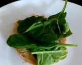 A picture of step 4 of My Muffin with Gammon, Pineapple + Poached Egg on Spinach.