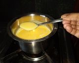 A picture of step 13 of Butterscotch rajbhog ice-cream chocolate cake.
