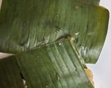 A picture of step 5 of Ela ada with banana filling.