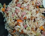 Foto langkah ke 6 dari resep Nasi telur rice cooker.