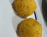 Foto del paso 4 de la receta: Bombas de papa 💣🥔 rellenas de jamón y queso