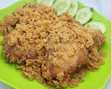 Foto langkah ke 10 dari resep Ayam Kremes (Kriuk tahan lama).