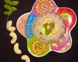 A picture of step 10 of Cashew upma.