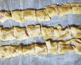 Foto del paso 4 de la receta: Saladitos de jamón dulce y orégano 😋