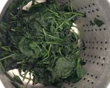 A picture of step 1 of Four Cheese Spinach Cannelloni.