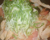 Foto del paso 3 de la receta: Fajitas de pollo con "Spaghetti" De calabaza