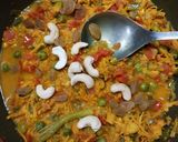 A picture of step 3 of Turmeric Sabji.