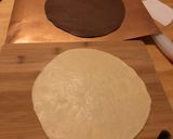 Foto del passaggio 12 della ricetta Cornetti sfogliati alla vaniglia variegati al cacao🥐