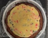 A picture of step 4 of Chocolate Dome with Strawberries and Milk Cream.
