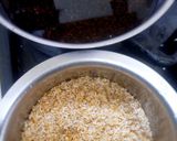 A picture of step 1 of Black rice, Kodo millet, foxtail millet thattu idly.