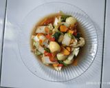 Foto langkah ke 8 dari resep Resep Capcay Telur Kuah Pedas.