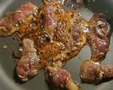 A picture of step 3 of Lauren's Bulgogi.