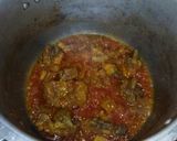 A picture of step 3 of Beef shorba.