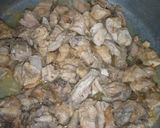 A picture of step 7 of Punjabi yakhni pulao.