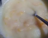 A picture of step 4 of Orange Halwa.