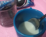 Foto langkah ke 2 dari resep Es oreo susu.