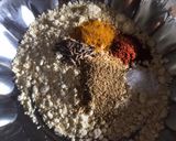 A picture of step 1 of Kadhi Pakoda.