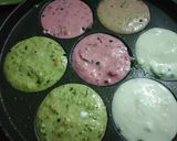 A picture of step 19 of Multi coloured idli.