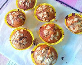 Foto del paso 8 de la receta: Muffins de yogurt de vainilla con chocolate y lamina de almendras